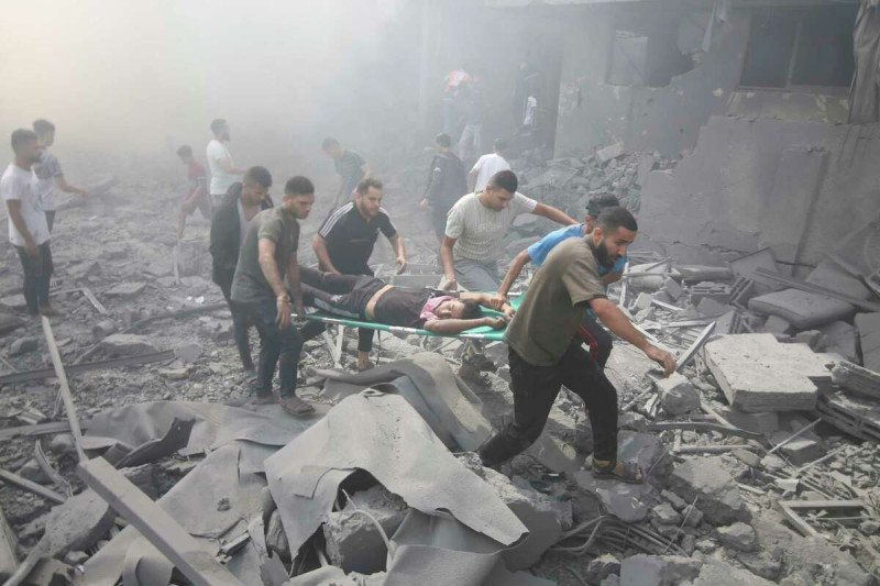 Israel ha bombardeado Gaza luego del ataque sorpresivo de Hamás a su territorio.