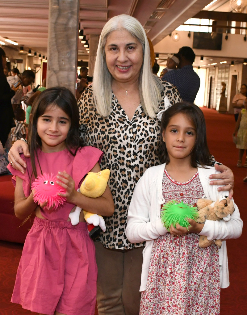 Isabella Jiménez, Ingrid Caram y Nina Heuser