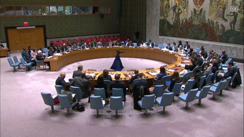 El Consejo de Seguridad de la Organización de Naciones Unidas durante una sesión de su asamblea general.
