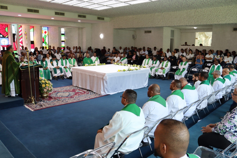 Participantes en el encuentro pastoral.