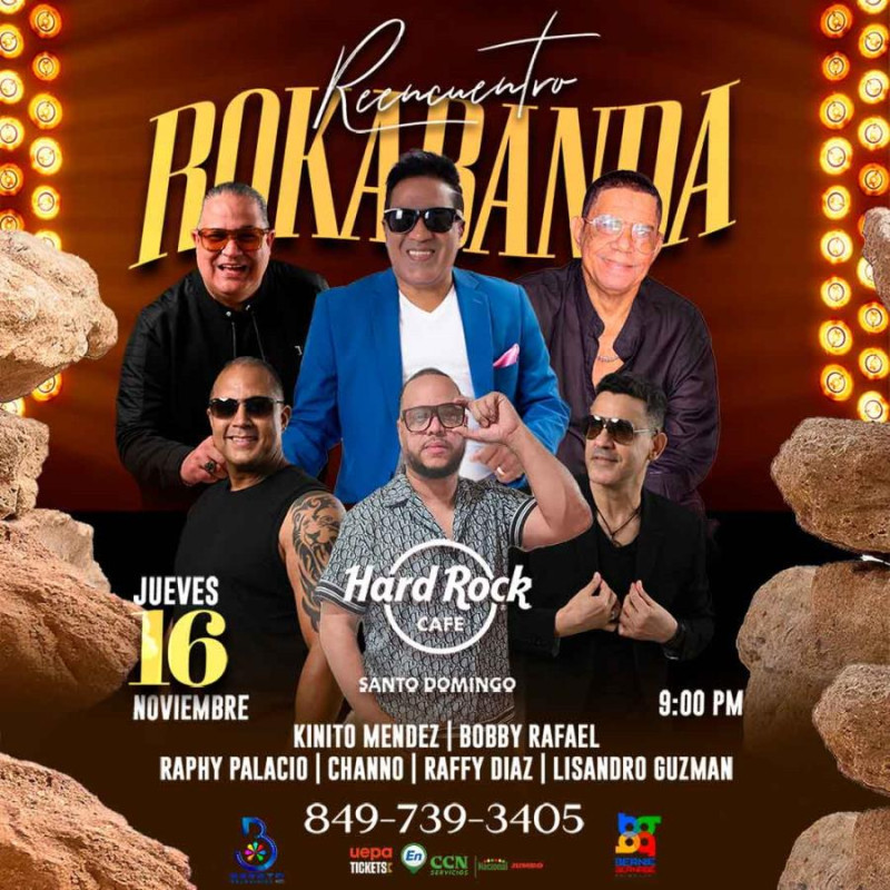 Afiche del concierto de Rokabanda