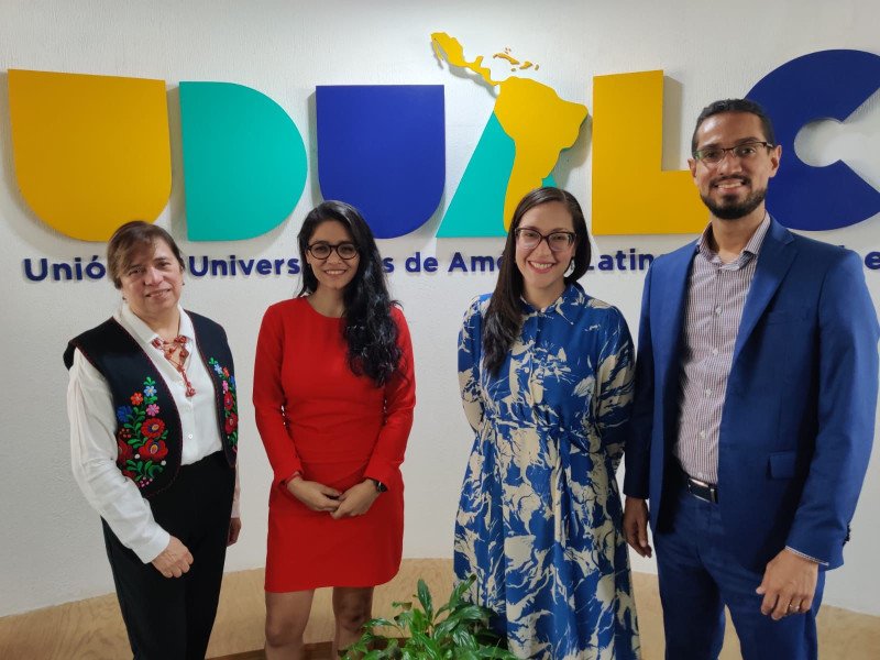 Patricia Ávila Muñoz, Naomi Fuentes, Gloria Sánchez y Wady Ramírez.