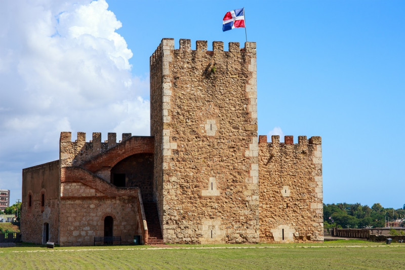 La Fortaleza Ozama, en la Ciudad Colonial de Santo Domingo.