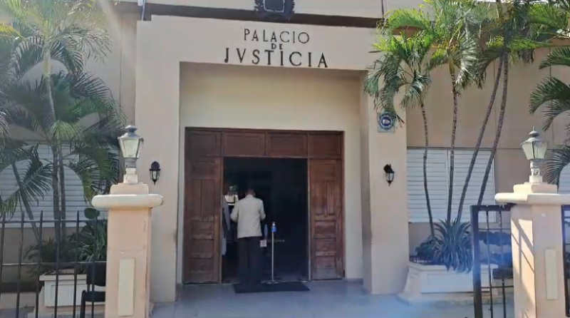 Fachada Palacio de Justicia Santiago Rodríguez.