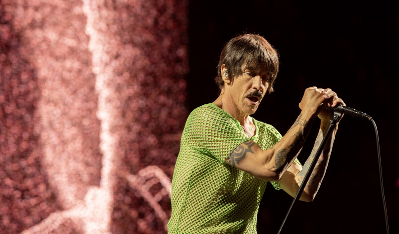 El cantante Anthony Kiedis, de Red Hot Chili Peppers