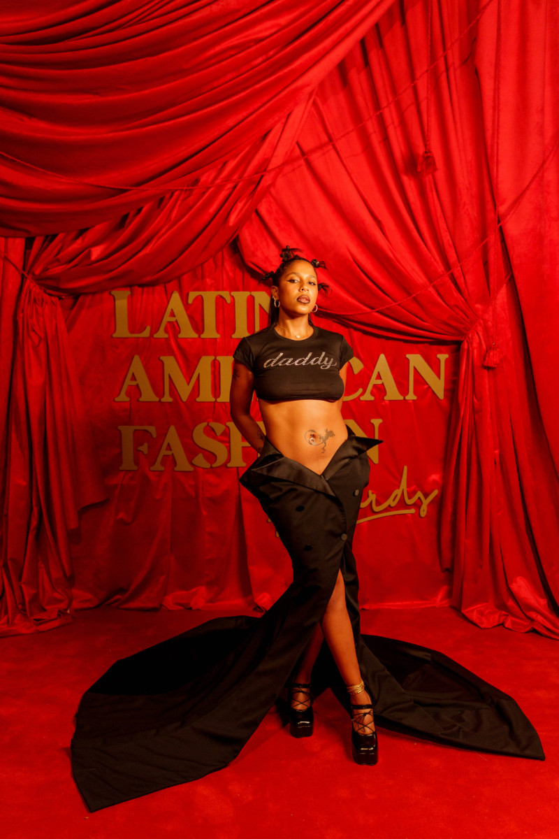 Tokischa en los Latin American Fashion Awards