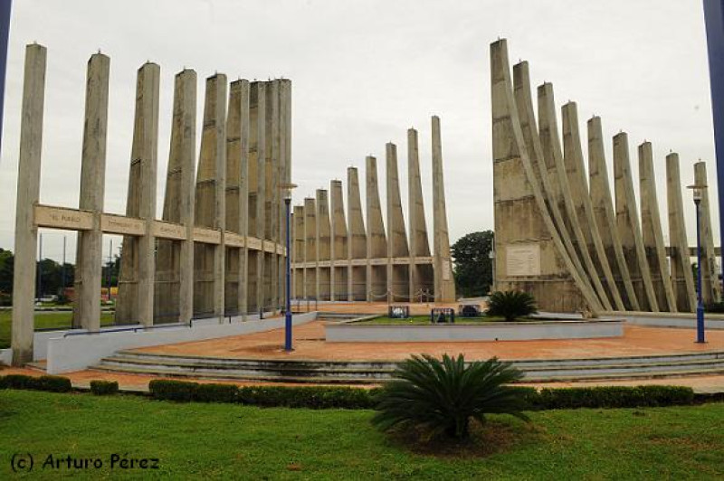 El Monumento a Los Constituyentes en un atractivo cultura de San Cristóbal