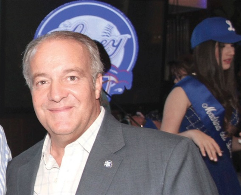 Miguel Ángel Fernández, tesorero y expresidente del Licey.