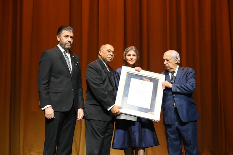 Justo Pedro Castellanos Khoury, Milton Ray Guevara, Sobeida Ferreras viuda Víctor y Jorge Alfredo Víctor.