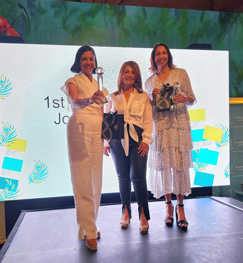 Josefina Pichardo y Katiria Tejada, lograron el Mejor Score Gross del flight C