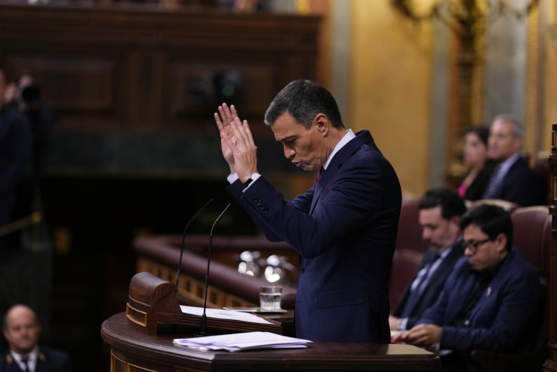 El primer ministro en funciones de España, Pedro Sánchez