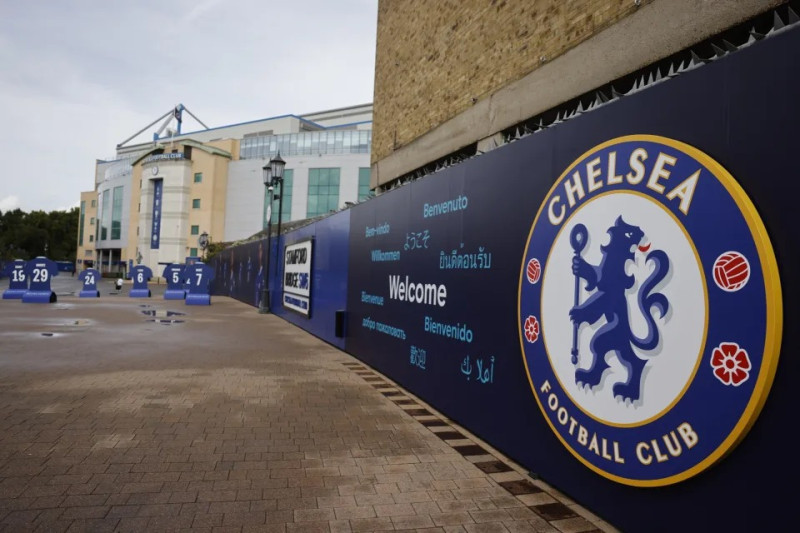 Fachada de sede del club Chelsea