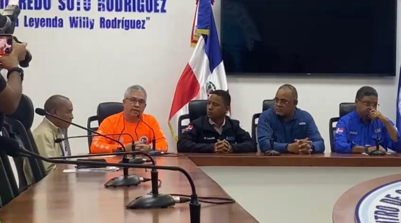 Antonio Rodríguez ofreció estos detalles al participar en una conferencia de prensa, que tuvo lugar en la sede del Centro de Operaciones de Emergencias (COE).