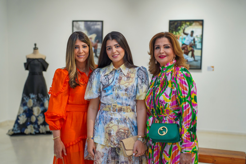 Marisol Hernández, María Paula Subervi y Yelenis Natera de Subervi