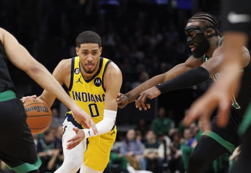 Tyrese Haliburton fue el mejor en el triunfo de los Pacers de Indiana.