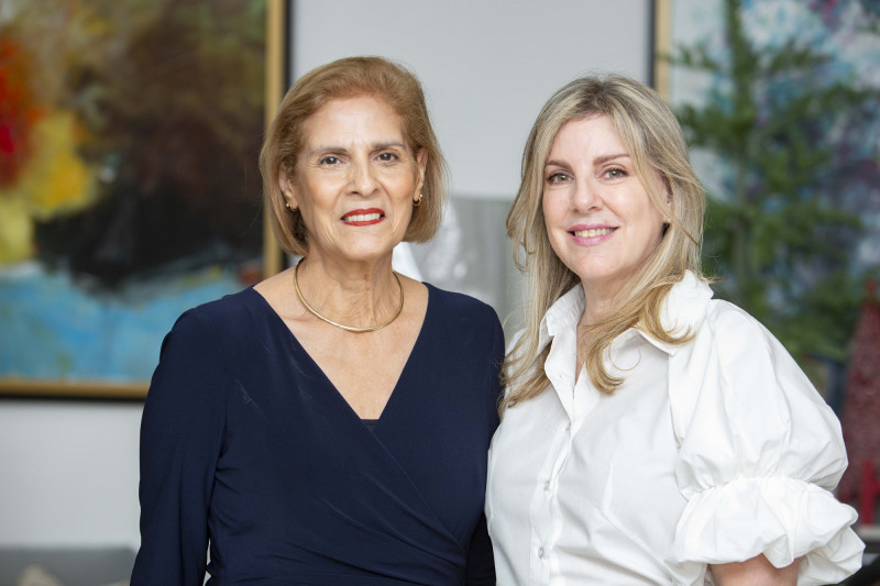 Ingrid González y Karina Fernández