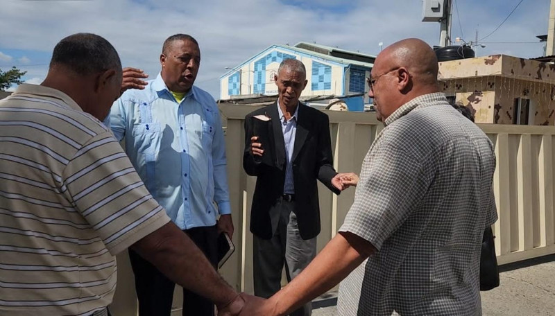 Religiosos se reunieron ayer en frontera para clamar a Dios ante el conflicto de Haití y República Dominicana.