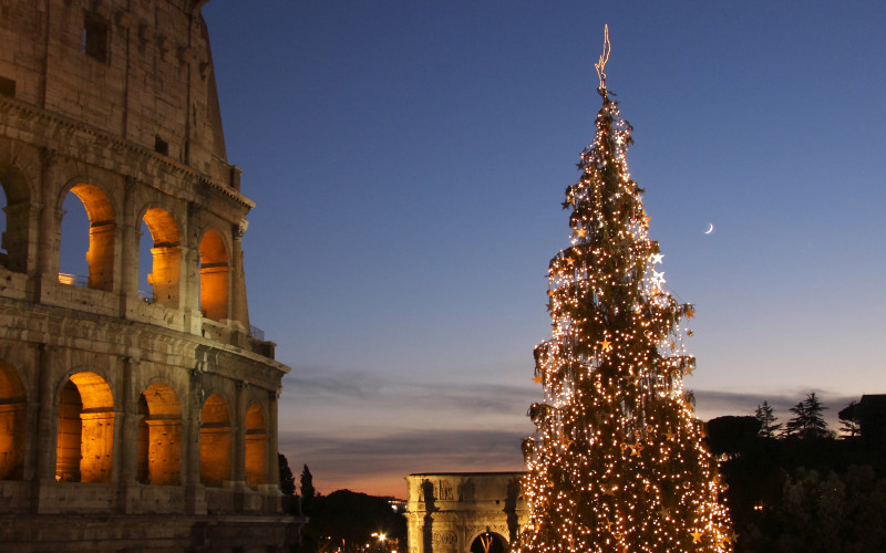 Roma, la “Ciudad Eterna” de Italia, es uno de los puntos más populares del planeta para disfrutar de unas memorables Navidades.