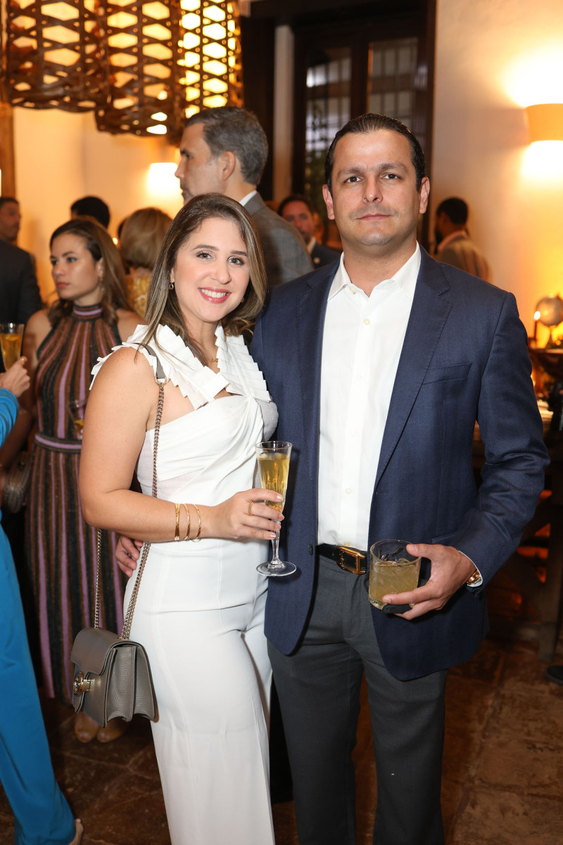 María Alejandra Haché y Richard  Gónzalez.