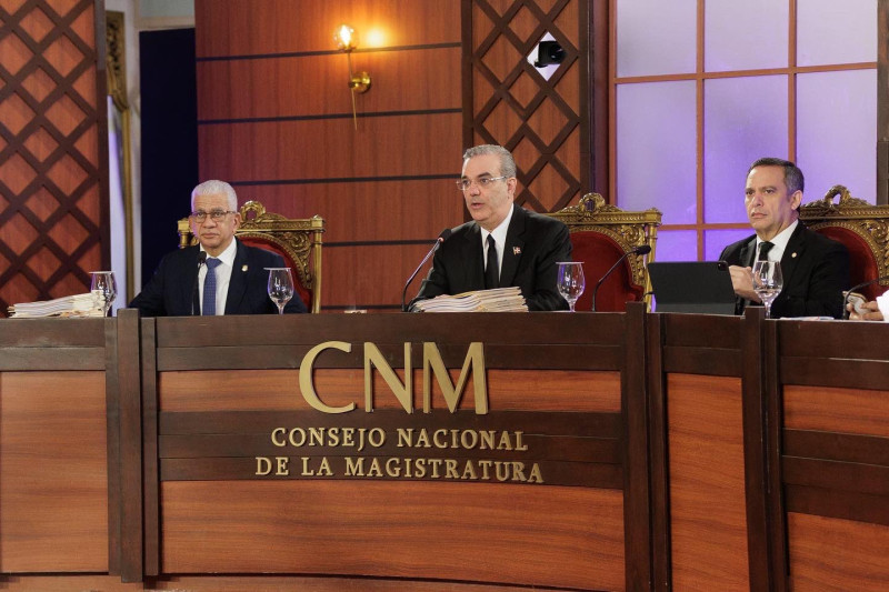 El presidente Abinader ha presidido las primeras sesiones del CNM.