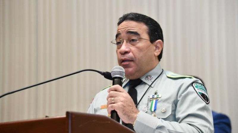 El vocero de la Policía Nacional, Rafael Tejeda
