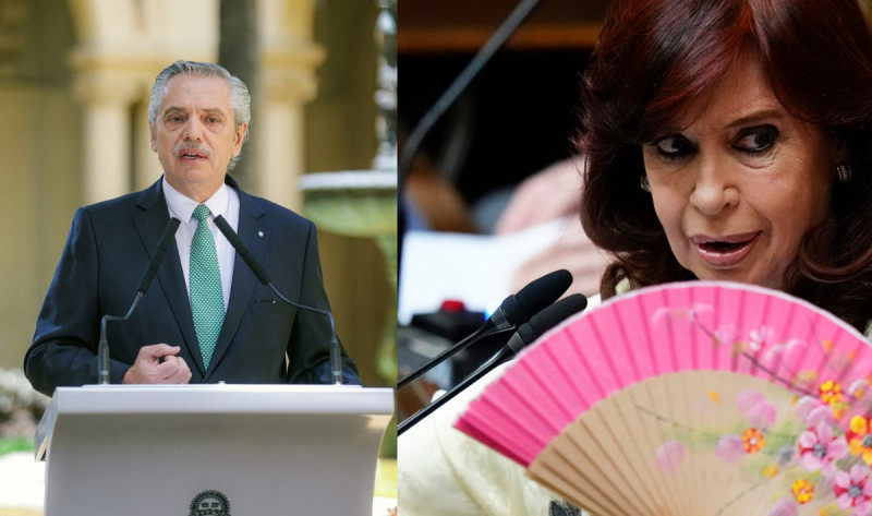 Alberto y Cristina Fernández