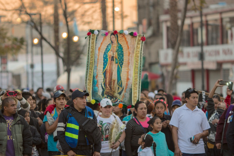 Iglesia mexicana pide a quienes visitan a la Virgen de Guadalupe hacer ofrenda por la paz