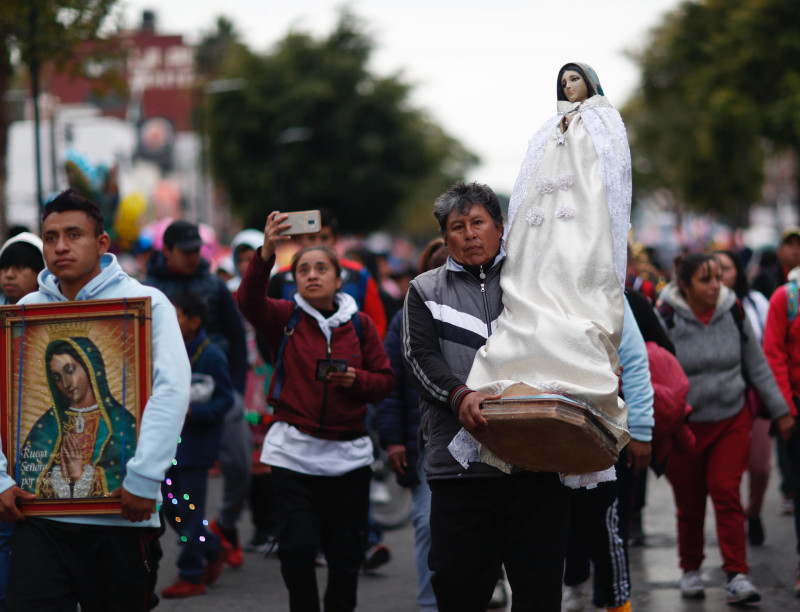 Peregrinos llegan hoy a la Basílica de Guadalupe