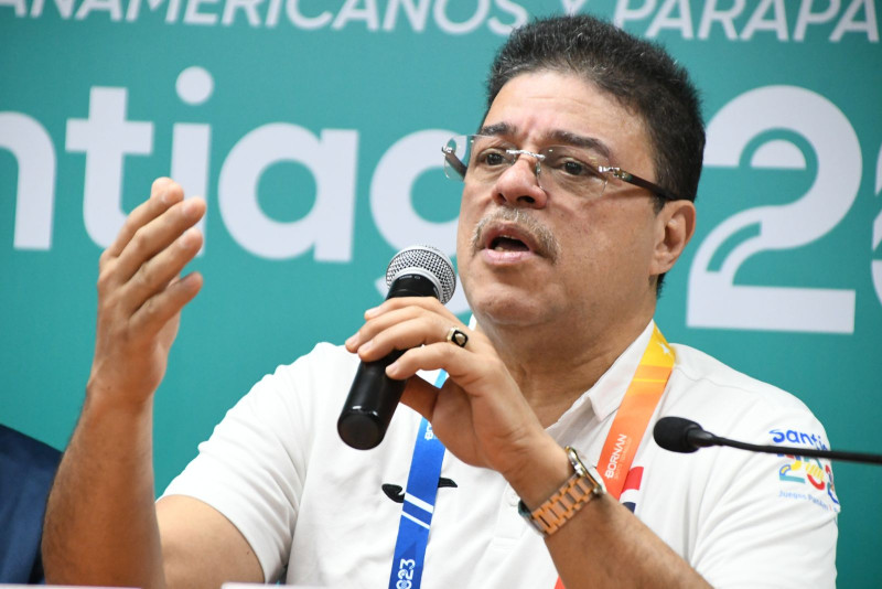 Francisco Camacho, ministro de Deportes.