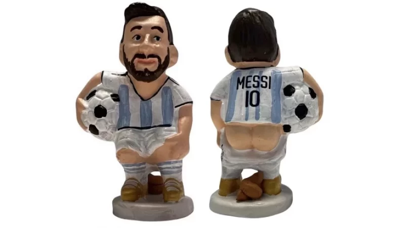 "Caganer" de Leo Messi