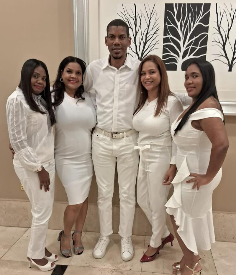 Wendy Burgos,  Benjamin Ogando, Herminia Sanchez, Liyanny Antigua.