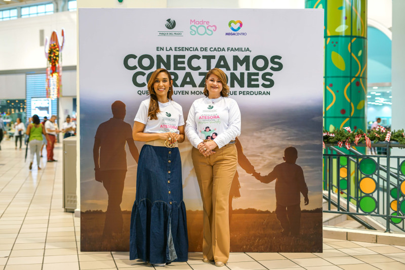 Yadhira Pimentel y Gina Victoriano, VP Parque del Prado