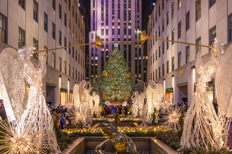 Nueva York, escenario de grabación de películas navideñas