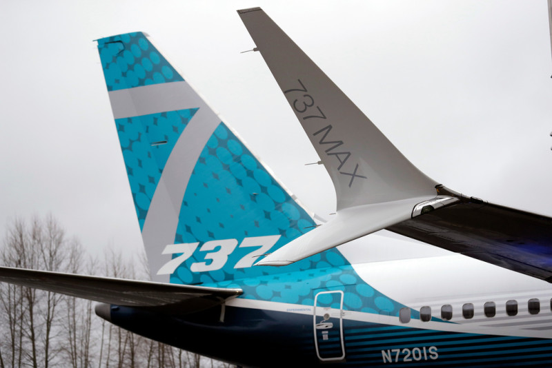 En esta fotografía del 5 de febrero de 2018 se muestra el avión 737 Max de Boeing, en Renton, Washington