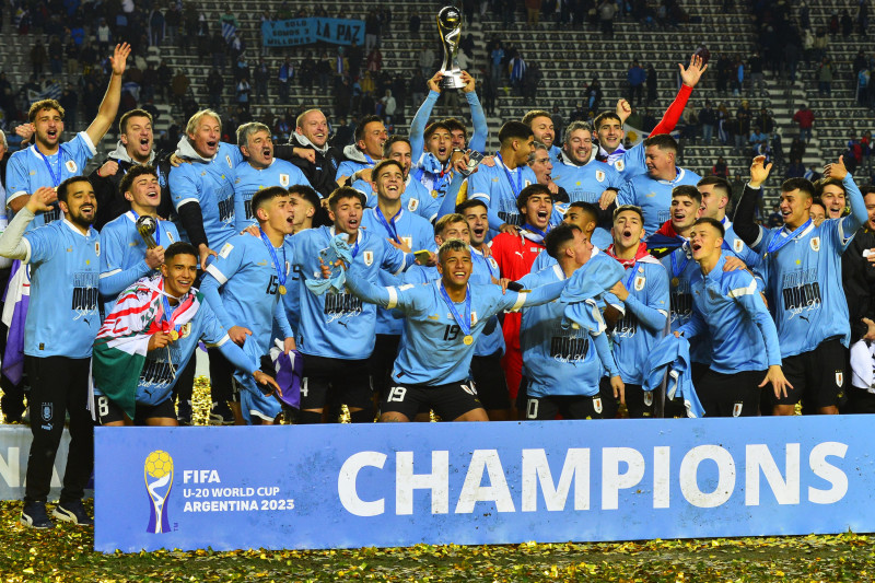 Uruguay se convirtió en campeón del mundo del torneo de fútbol sub-20 con un solo gol .