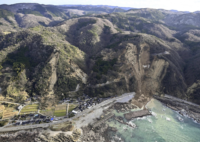 Deslizamientos de tierra en Japón