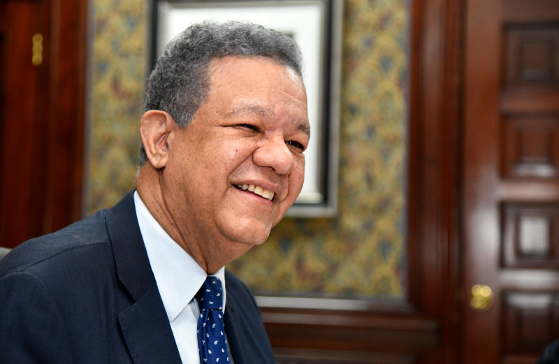 Leonel Fernández, expresidente de la República Dominicana.