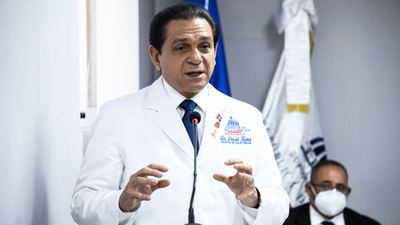 El ministro de Salud Pública, Daniel Rivera.
