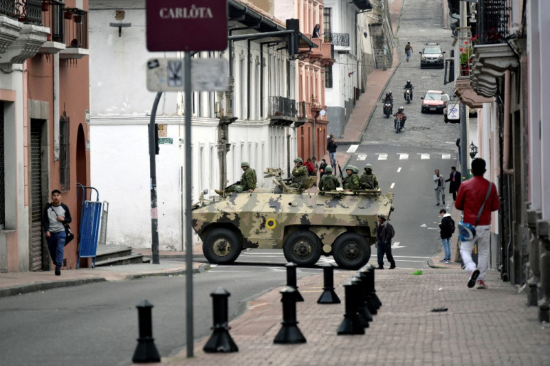 fuerzas de seguridad ecuatorianas