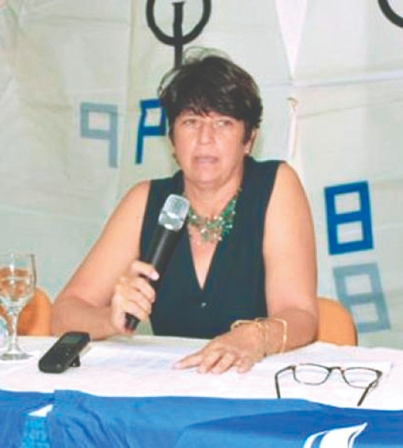 Irina Pérez, ex segunda vicepresidente de la entidad.