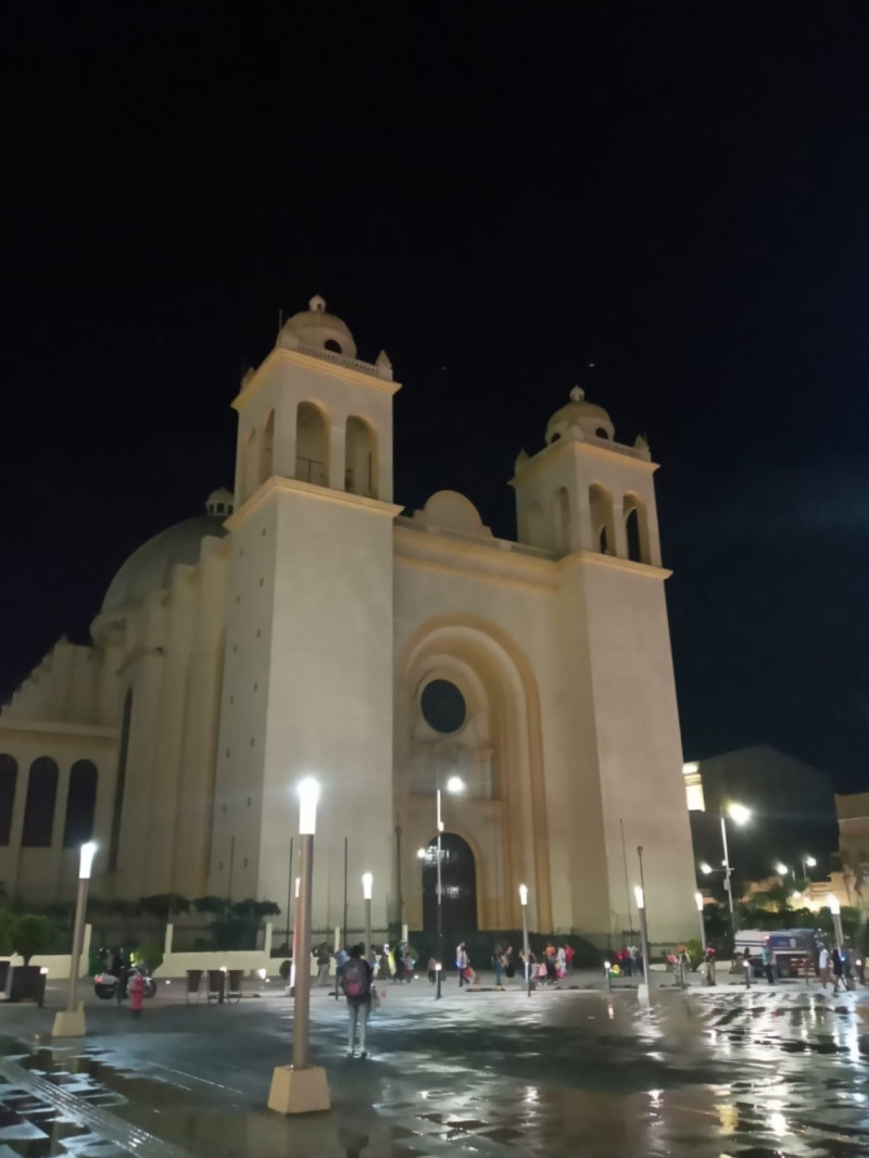 Catedral Metropolitana de San Salvador.