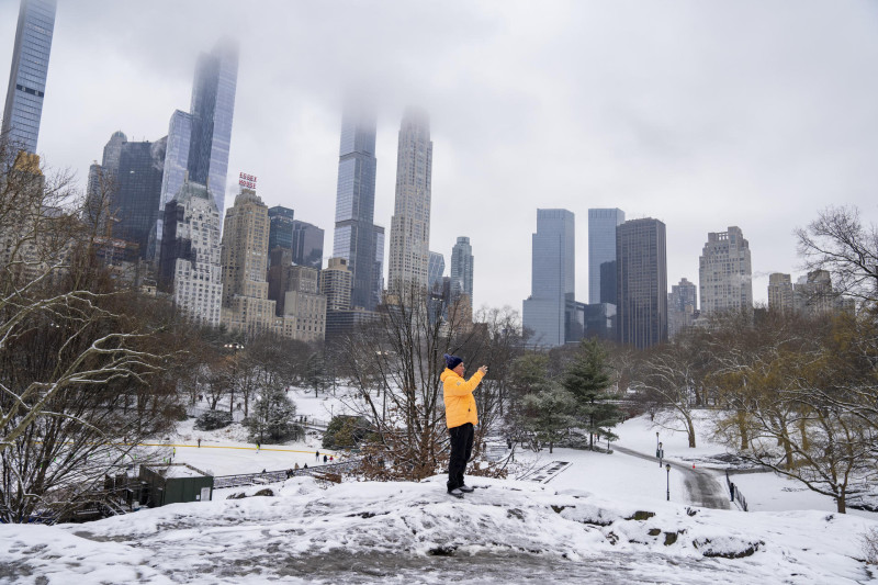 La ola de frío y la nieve impactan ya en gran parte de Estados Unidos, Ola  de frío
