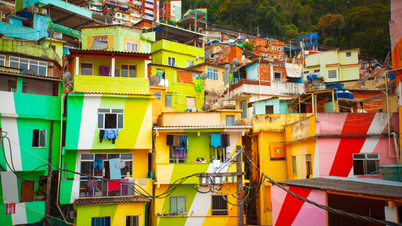 Favela brasileña