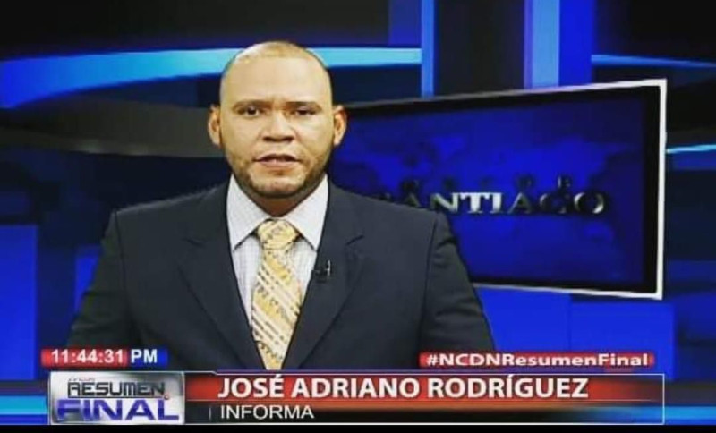Periodista José Adriano Rodríguez