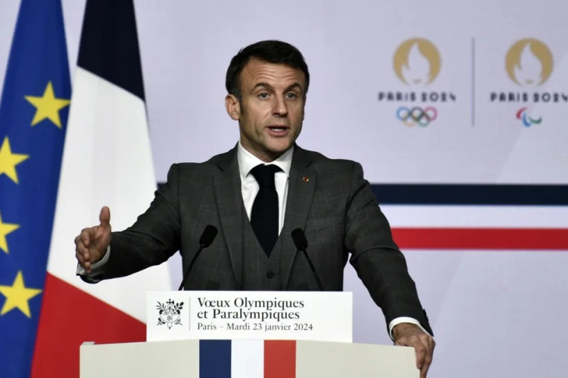 El presidente francés, Emmanuel Macron confía en que París será una gran sede para los Juegos Olímpicos.