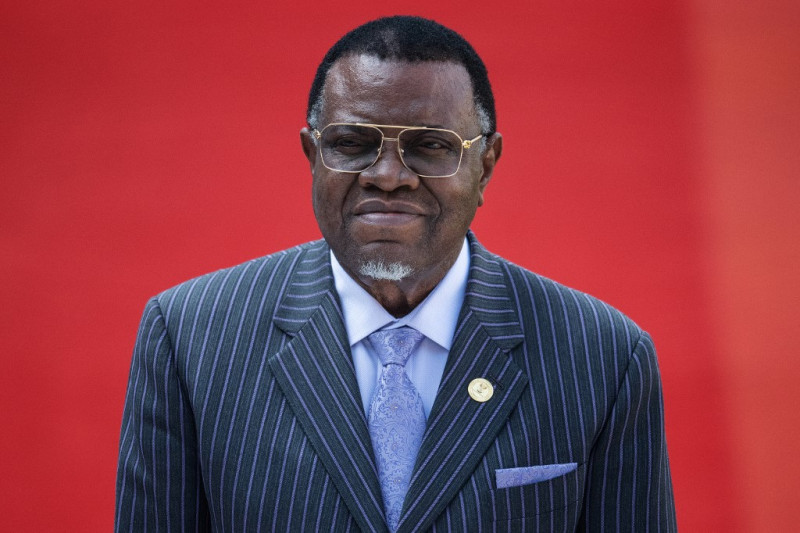 El presidente de Namibia, Hage Geingob, murió temprano el 4 de febrero de 2024 en un hospital de Windhoek, dijo la oficina presidencial en un comunicado en la plataforma de redes sociales X.