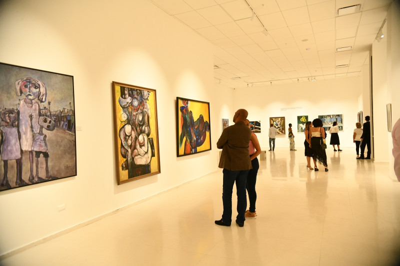 Exhibición "Oviedo,100 años" en el Museo de Arte Moderno.