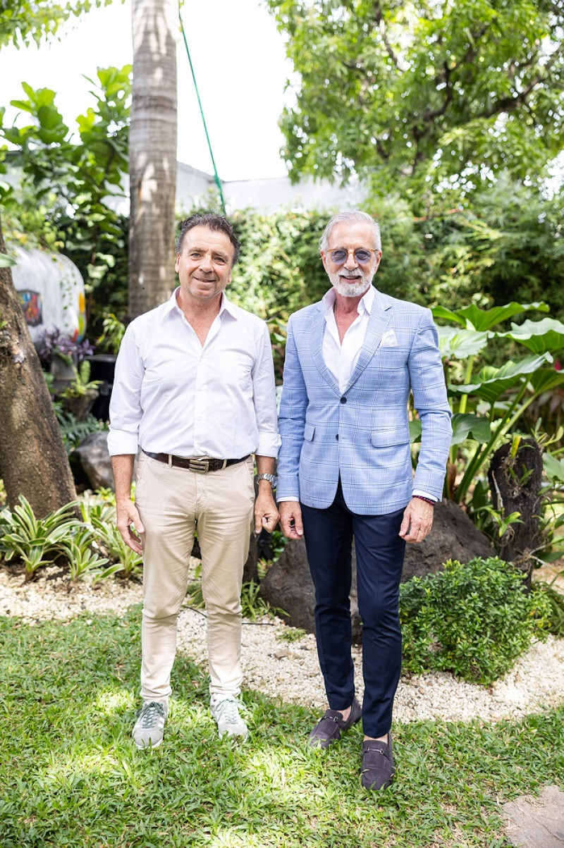 Francesco Vallini y Maurizio Alberino.