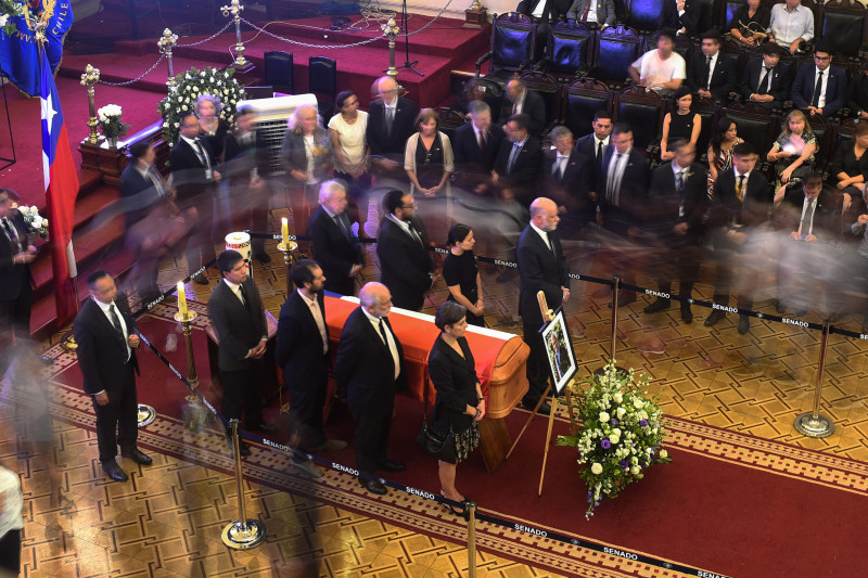 Funeral de Estado del expresidente chileno Sebastián Piñera