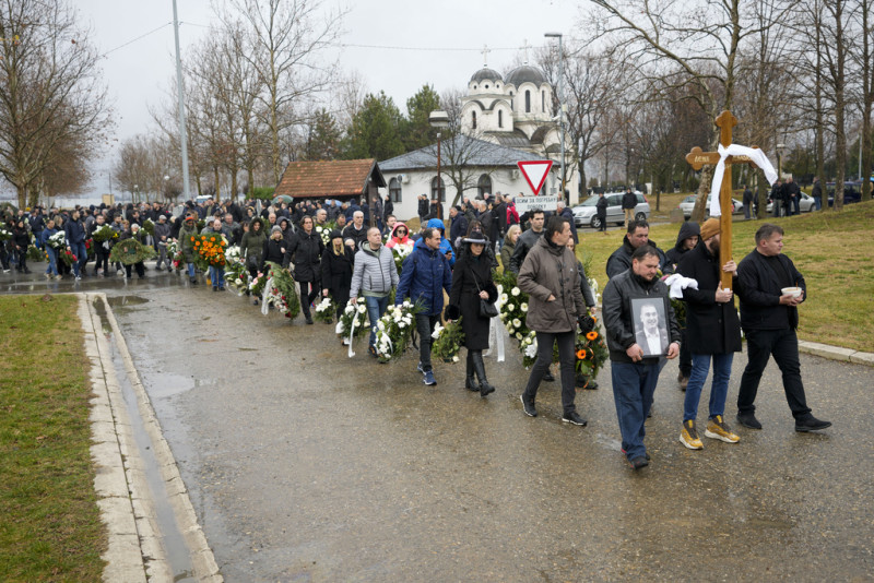 Funeral de Dejan Milojevic